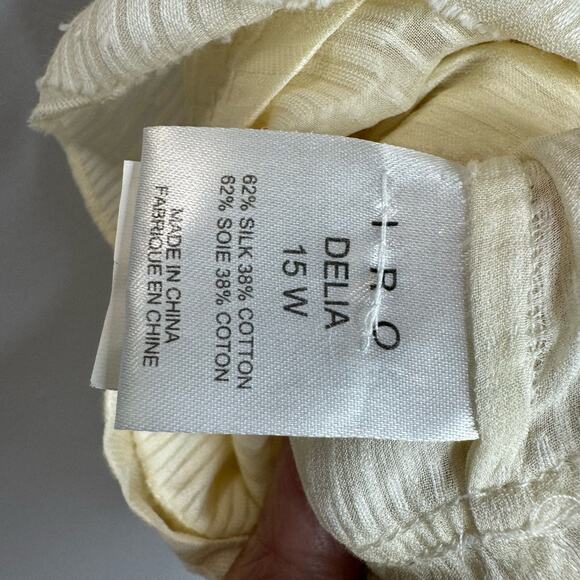 IRO Adrine Top & Delia Skirt Set Ruffle Romantic Silk blend Women's Sz 2 - Picture 7 of 12